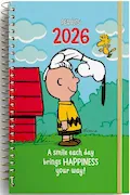 Book Cover: Peanuts A smile Each Day 2026 12-Month Inspirational Planner