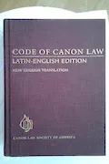 Book Cover: Code of Canon Law: Latin-English Edition, New English Translation (English and Latin Edition)