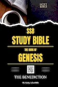 Book Cover: SSB Study Bible - The Book of Genesis (Full‑Color, Red Letter Edition, Comfort Print): The Benediction