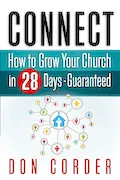 Book Cover: Connect: How to Grow Your Church in 28 Days Guaranteed
