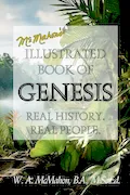 Book Cover: McMahon's Illustrated Book of Genesis: Real History. Real People.