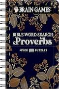 Book Cover: Brain Games - To Go - Bible Word Search: Proverbs