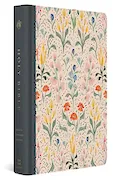 Book Cover: ESV Single Column Journaling Bible, Artist Series, Red Letter (Cloth over Board, Lulie Wallace, In Bloom)
