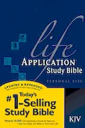 Book Cover: Life Application Study Bible KJV, Personal Size