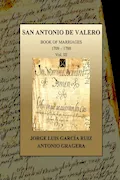 Book Cover: SAN ANTONIO DE VALERO: Book of Marriages. 1709 – 1788 (San Antonio de Valero. Mission records)