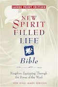 Book Cover: Large Print New Spirit Filled Life Bible