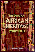 Book Cover: KJV The Original African Heritage Study Bible