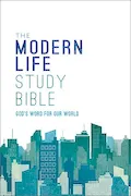 Book Cover: NKJV, The Modern Life Study Bible, Hardcover: God's Word for Our World