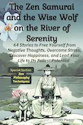 Book Cover: The Zen Samurai and the Wise Wolf on the River of Serenity: 64 Stories to Free Yourself from Negative Thoughts, Overcome Stress, Discover Happiness, ... Special Section “Zen Philosophy Techniques”