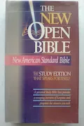 Book Cover: Holy Bible: The New Open Bible, Study Edition, New American Standard Bible