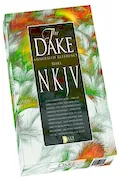 Book Cover: Dake's Annotated Reference Bible: New Kings James Version, Black Leathersoft