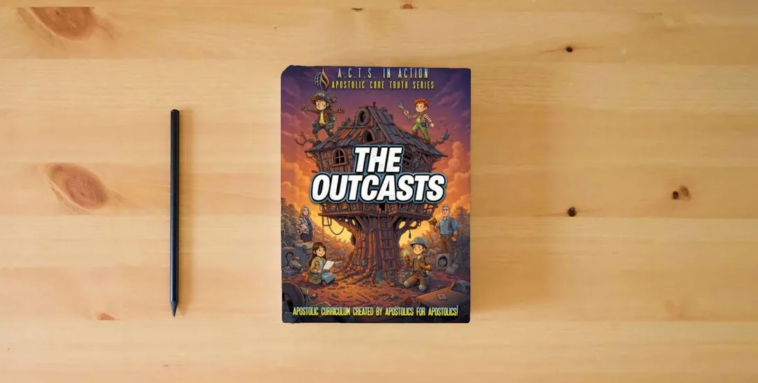 The book A.C.T.S. In Action - B2 - The Outcasts: Apostolic Core Truth Series Sunday School Curriculum} is on the table