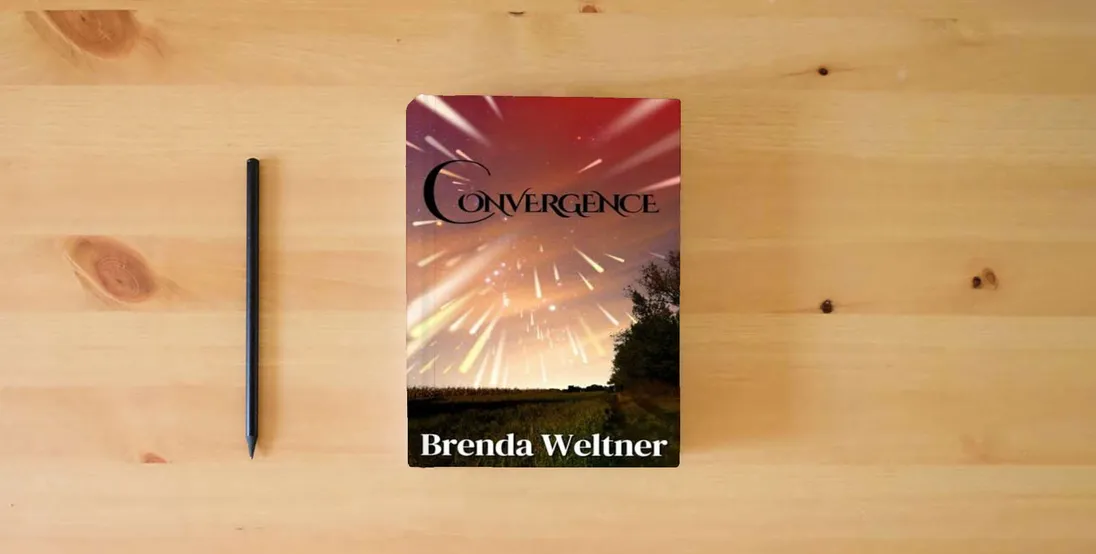 The book Convergence} is on the table