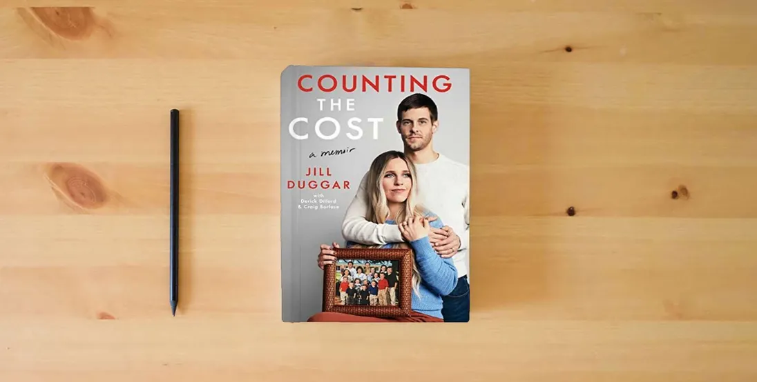 The book Counting the Cost} is on the table