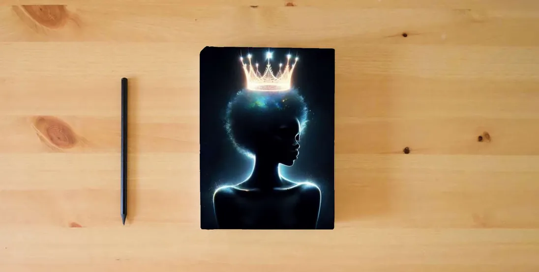 The book EmpowHERed: Unveil the Bold Brilliance Within Guided Journal for Self Discovery} is on the table