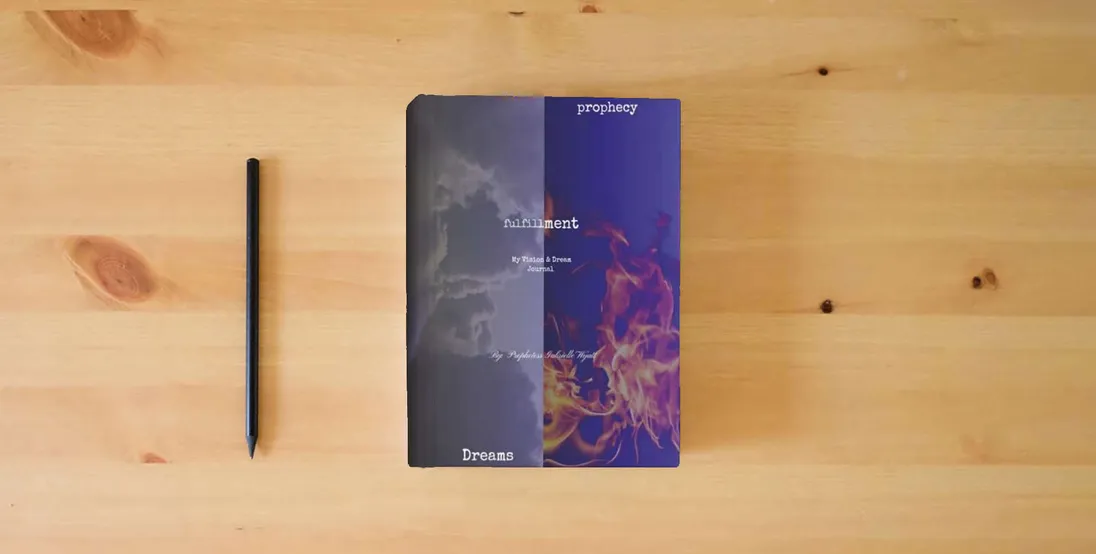 The book Fulfillment: prophecy journal} is on the table