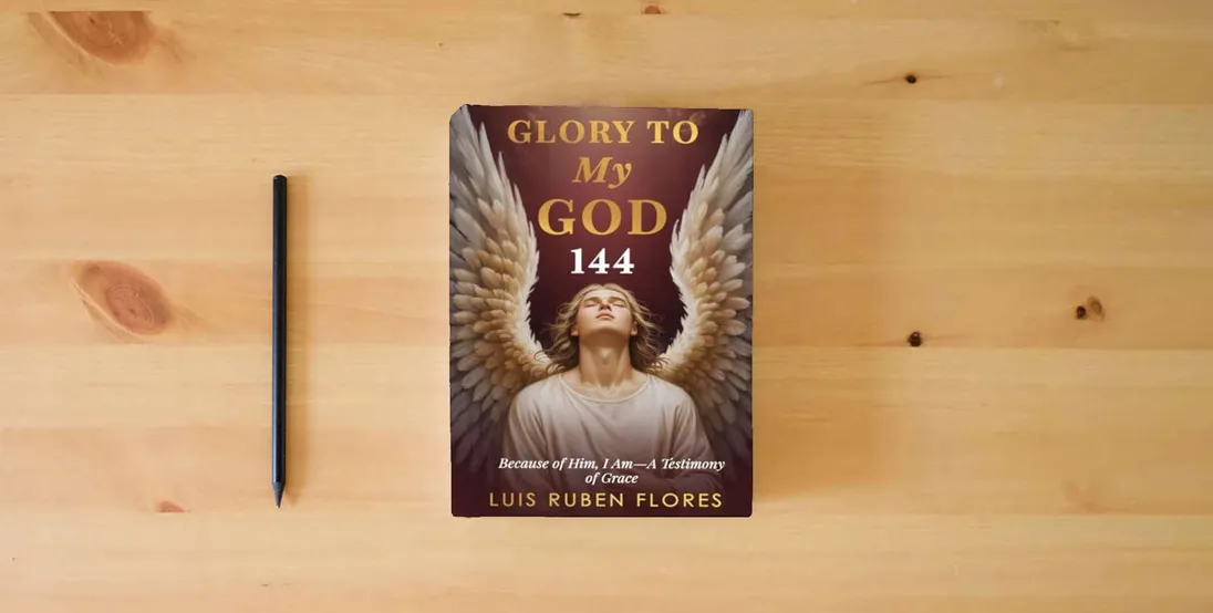 The book Glory to My God} is on the table