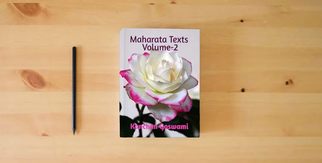 The book Maharata Texts Volume-2: [The Inner Christos Dispensations]} is on the table