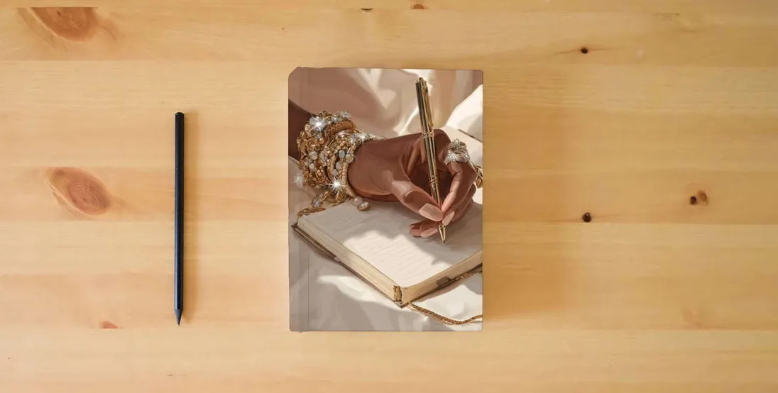 The book Morning COFFEE Devotional Journal For Courageous Christian Women | Pen & Prayer} is on the table