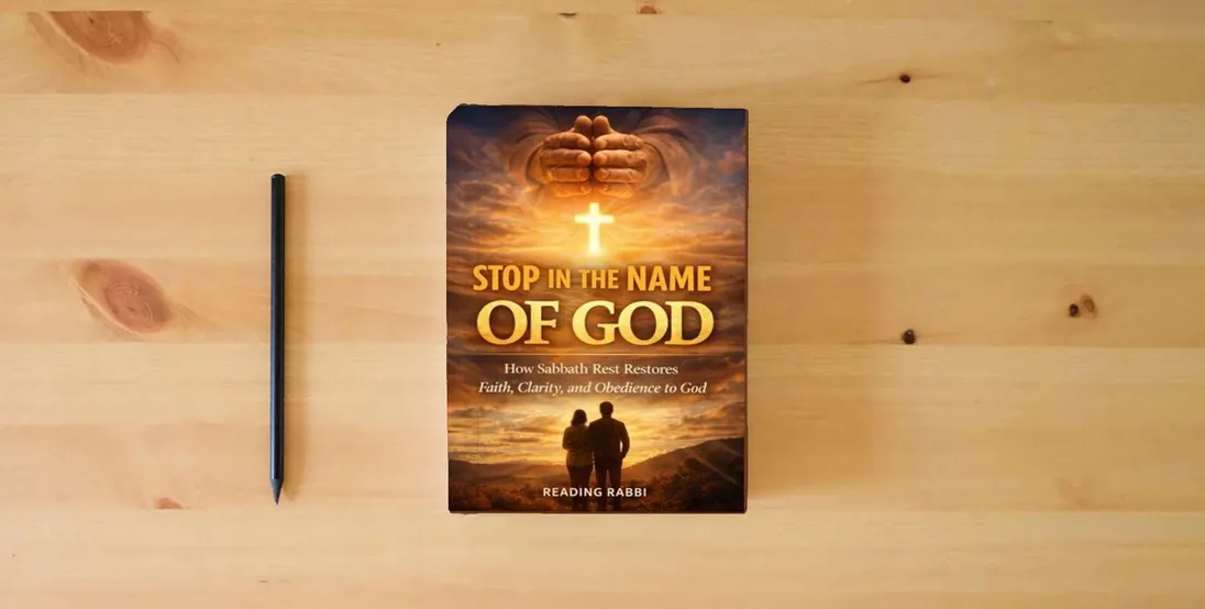 The book Pause in the Name of Almighty God: How Sabbath Rest Restores Faith, Clarity, and Obedience to God} is on the table