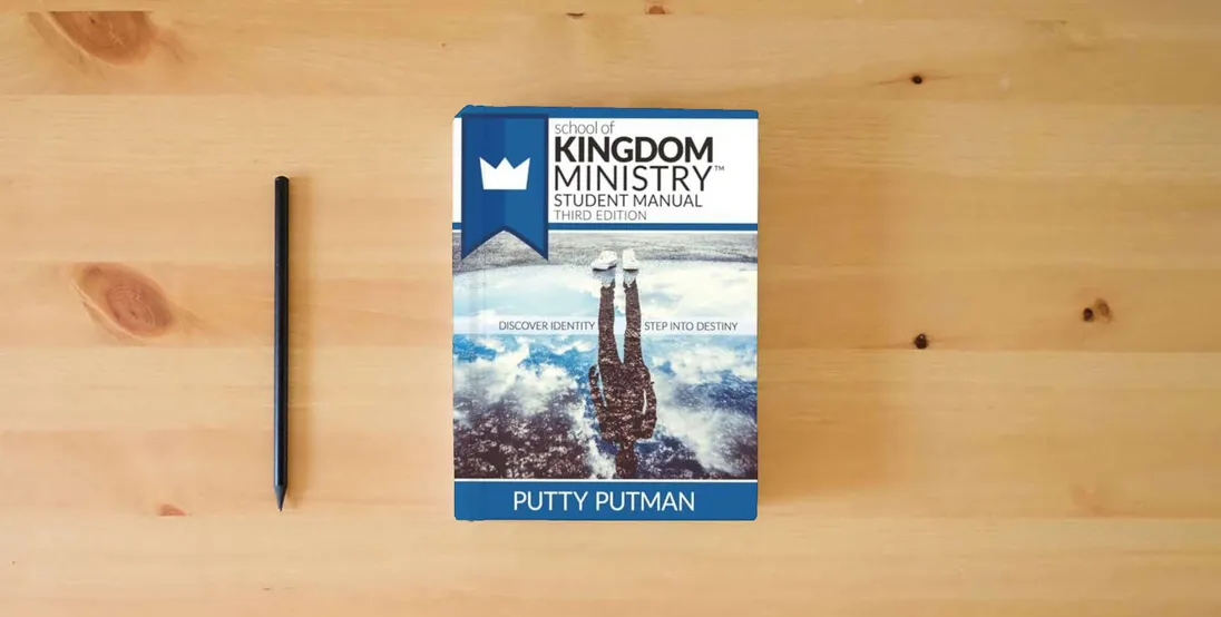 The book School of Kingdom Ministry Student Manual} is on the table