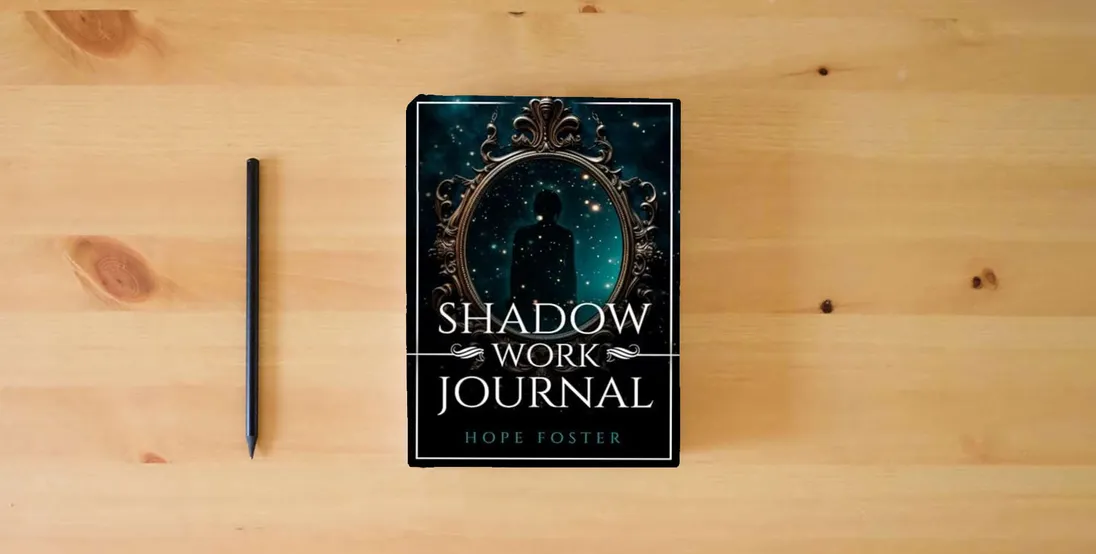 The book Shadow Work Journal: The Ultimate Guide to Uncover and Integrate Your Shadows for Self-Healing and Personal Growth.} is on the table