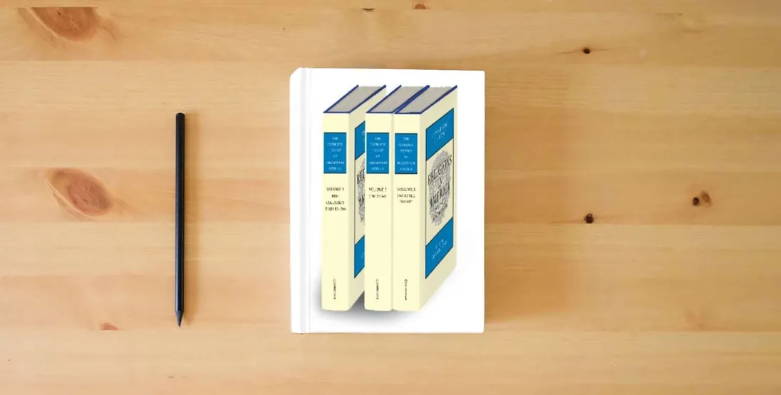 The book The Cambridge History of Religions in America 3 Volume Set} is on the table