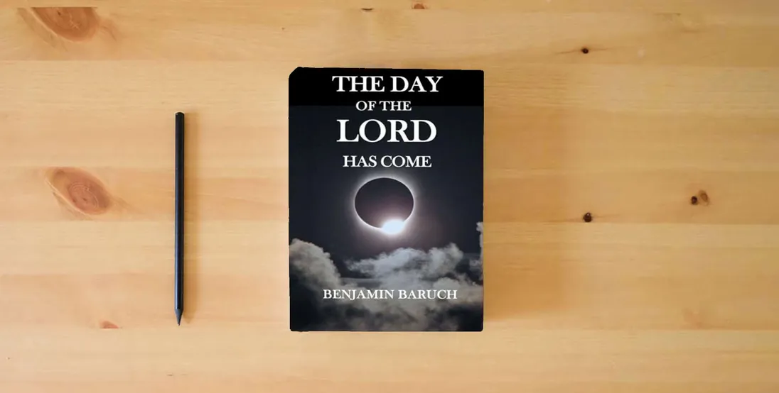 The book The Day of the LORD has Come} is on the table