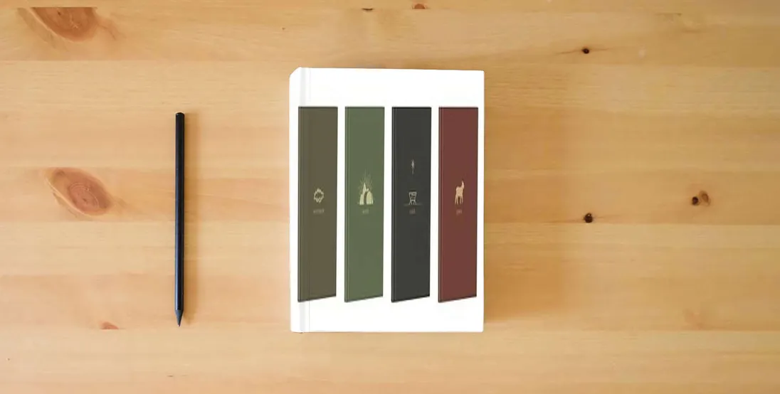 The book The Gospels - In the Word} is on the table