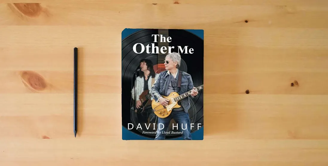 The book The Other Me} is on the table