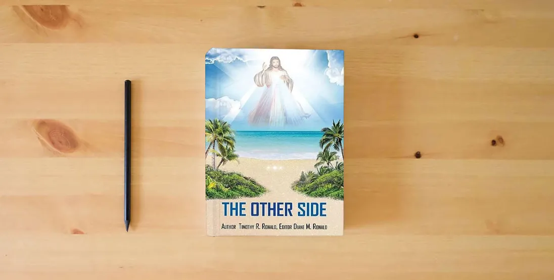 The book The Other Side} is on the table