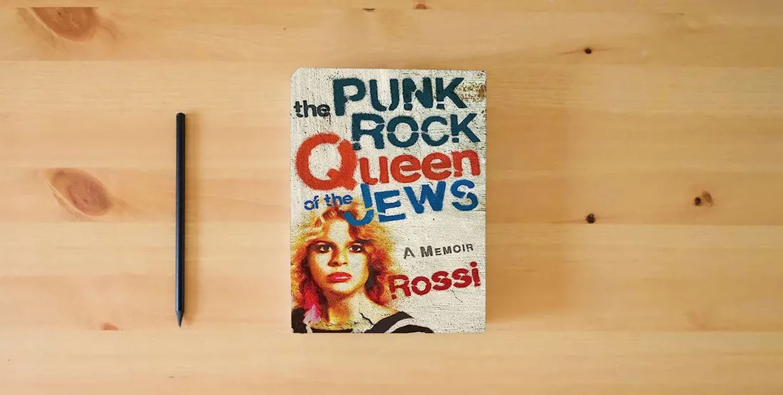The book The Punk-Rock Queen of the Jews: A Memoir} is on the table