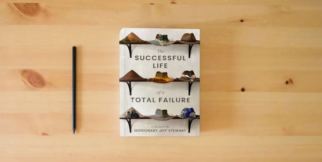 The book The Successful Life of a Total Failure: Go Means Don't Stay} is on the table