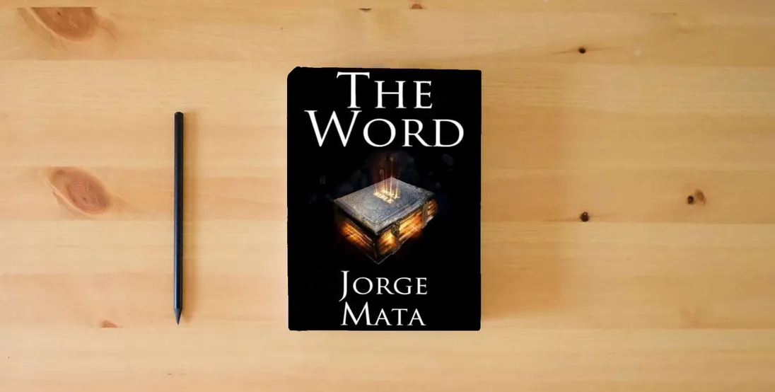The book The Word} is on the table