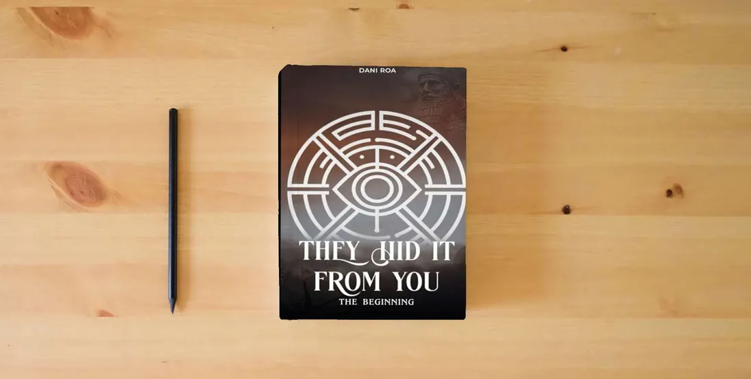 The book They hid it from you - The beginning (Premium collectible version) Full Color} is on the table