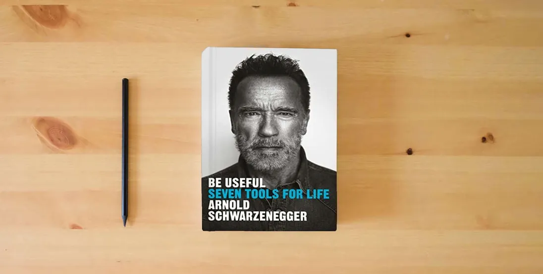 The book Be Useful: Seven Tools for Life} is on the table