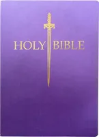 Book Cover: KJV Sword Bible, Large Print, Royal Purple Ultrasoft: (Red Letter, 1611 Version) (King James Version Sword Bible)