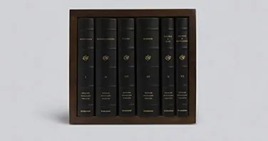 ESV Reader's Bible, Six-Volume Set (Cowhide over Board with Walnut Slipcase) Book Cover: ESV Reader's Bible, Six-Volume Set (Cowhide over Board with Walnut Slipcase)