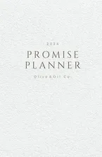 Book Cover: 2024 Promise Planner: A Weekly & Monthly Organizer with Christian Devotionals