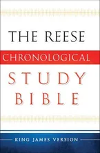 Book Cover: The Reese Chronological Study Bible: King James Version