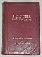 Holy Bible: People's Parallel Edition, King James Version and the Living Bible Book Cover: Holy Bible: People's Parallel Edition, King James Version and the Living Bible