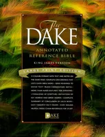 Dake Annotated Reference Bible-KJV-Large Print Book Cover: Dake Annotated Reference Bible-KJV-Large Print