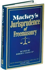 Mackeys Jurisprudence of Freemasonry Book Cover: Mackeys Jurisprudence of Freemasonry