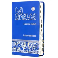 Book Cover: La Biblia Latinoamérica - Español & English (símil-piel)