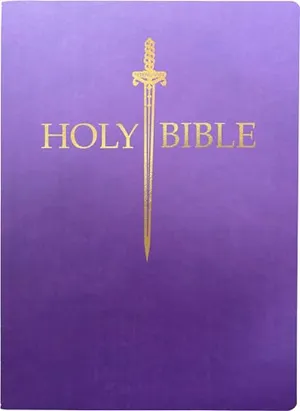 Book Cover: KJV Sword Bible, Large Print, Royal Purple Ultrasoft: (Red Letter, 1611 Version) (King James Version Sword Bible)