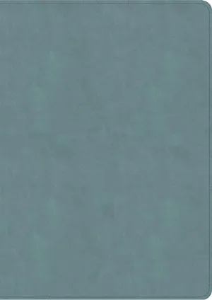 Book Cover: NASB Notetaking Bible, Large Print Edition, Earthen Teal SuedeSoft LeatherTouch, Single-Column, Black Letter, Wide Margins, Journaling Space, Reading Plan, Sewn Binding, Easy-to-Read Karmina Type