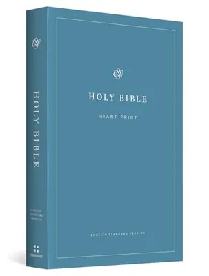 Book Cover: ESV Economy Bible, Giant Print (Paperback)
