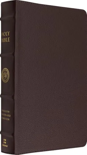 Book Cover: ESV Heirloom Bible, Gloria Dei: Single Column Edition (Calfskin, Mahogany)