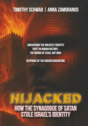 HIJACKED Color Version: How the Synagogue of Satan Stole Israel's Identity Book Cover: HIJACKED Color Version: How the Synagogue of Satan Stole Israel's Identity