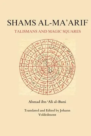 Book Cover: Shams al-Ma'arif:Talismans and Magic Squares